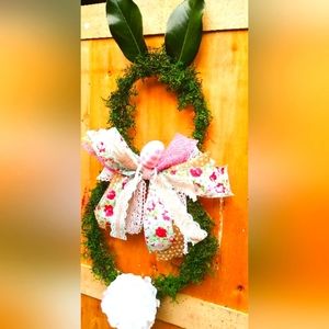 Easter bunny wreath